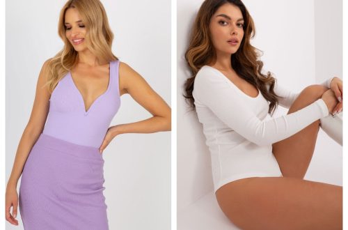 Modne body damskie basic na ramiączkach